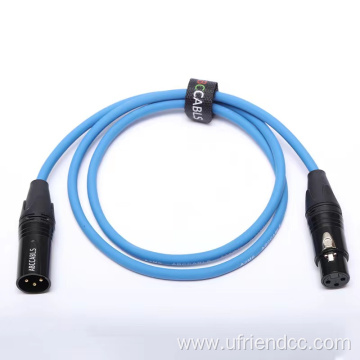 Custom Cannon XLR male to male audio Cable